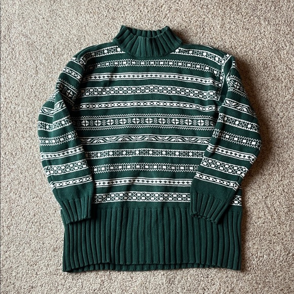 GAP Sweaters - Vintage Gap Fair Isle Turtleneck Sweater